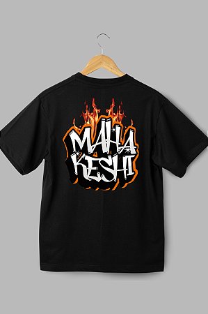 Camiseta LongLine MahaKeshi Fire- Coleção Cosmic