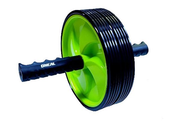 Roda para Abdominal - Preto/Verde