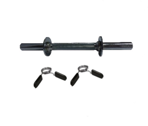 Barra Maciça 40cm c/ Presilha e Aro
