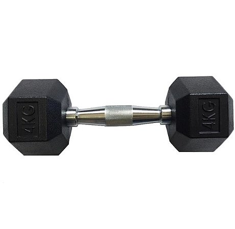 Halter Sextavado Injetado com Pegada Cromada 4kg