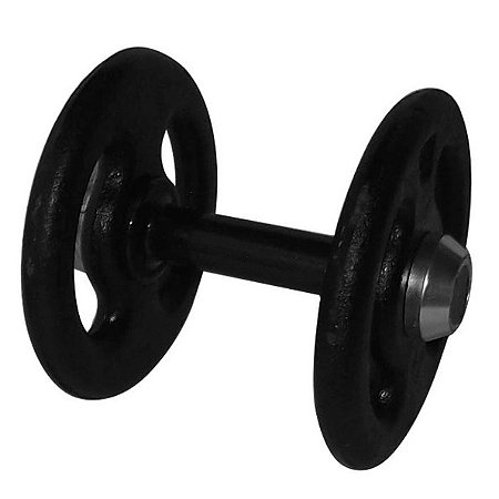 Dumbbell Pintado Pegada Emborrachada 6kg