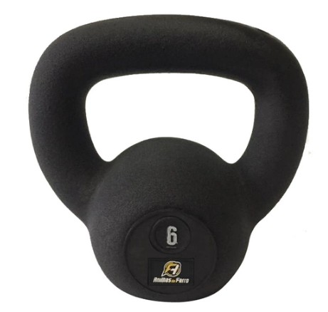 Kettlebell Emborrachado Texturizado 10kg