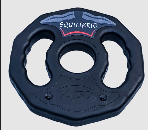 Anilha Facetada Dúctil Furo Olímpico 10kg