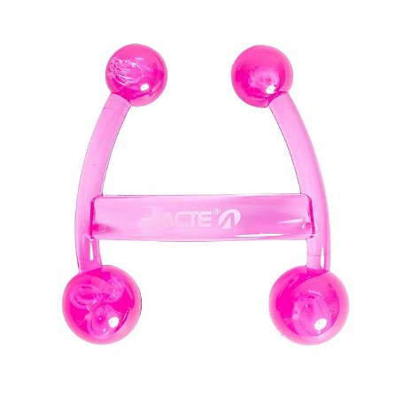 Massageador Manual Com 4 Esféras - Rosa Acte