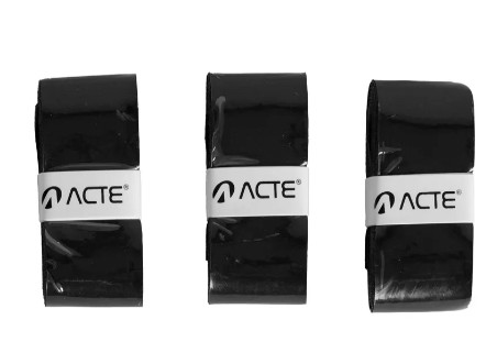 Overgrip Preto C/ 3 Unidades Acte