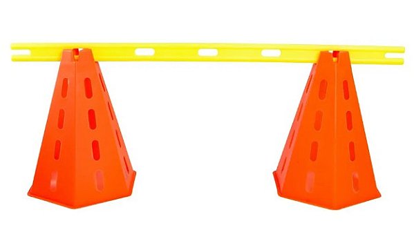 Kit Cone Agilidade com 2 unid e 1 Barreira Acte