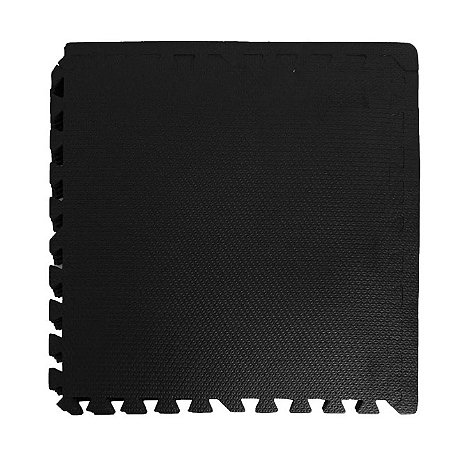 Kit Tatame em EVA com 4 Peças 10mm Preto Acte