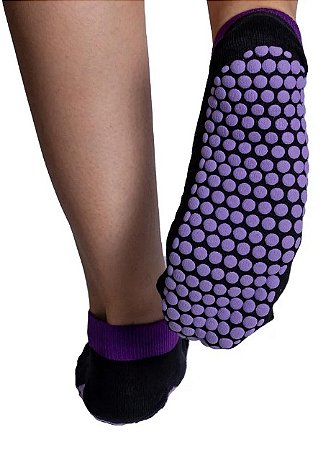 Par de Meias Para Pilates Tam 34 -38 Acte