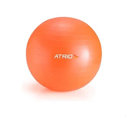 Bola de Pilates 65cm PVC Laranja