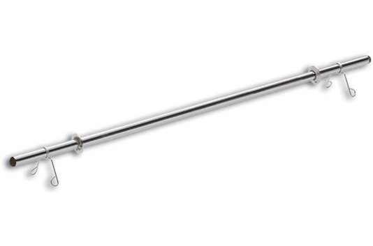 Barra Tubular Cromada 40cm - p/ 40kg