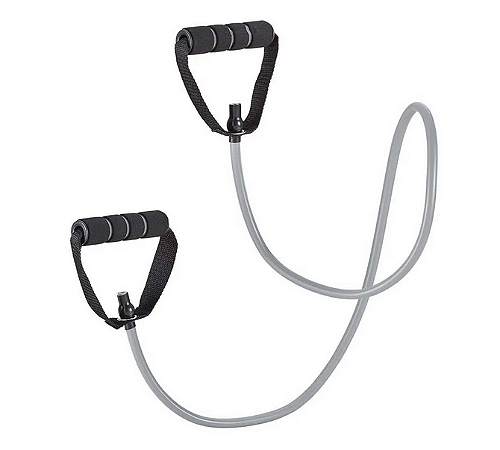 Extensor Elástico com Alça - Cinza/Preto