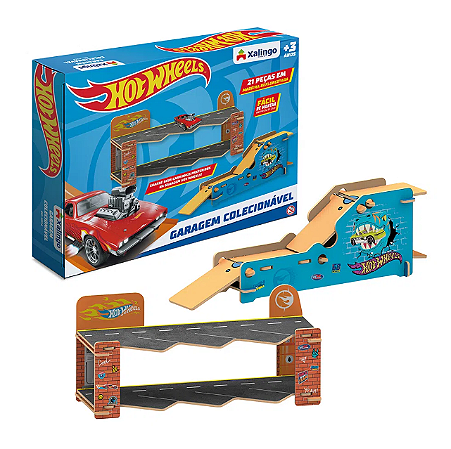 Pista De Carrinhos Hot Wheels City Garagem 4 Pisos Original - Loja