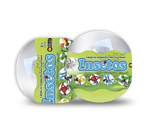 Blocos de Montar Ovo Insetos (1und)