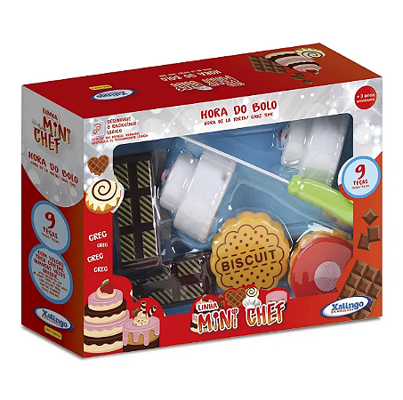 Mini Chef Hora do Bolo