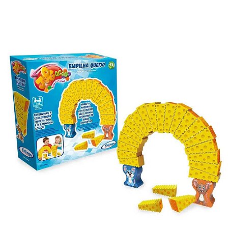 Jogo Infantil Empilha Queijo