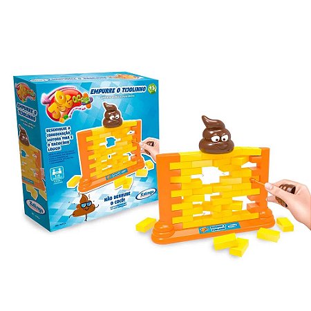 Jogo Infantil Empurre o Tijolinho