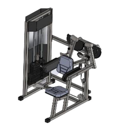 Deltóide Máquina 80kg - Sportwalk