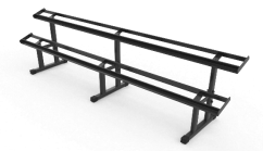 Suporte Dumbell 3.0 Para 12 Pares /Com Dois Andares - Sportmania
