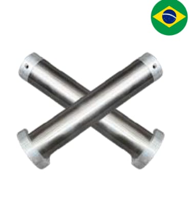 Adaptador Anilha Olimpica - Par para uso no Cross Over CR4000