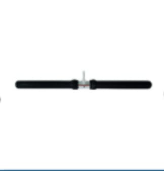 Puxador Revestido Reto 50cm , Revestido, maciço, c/ giro Up'Lift