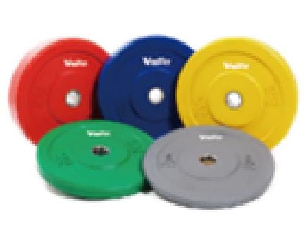 Anilha Olímpica Bumper Azul 20Kg Evolution