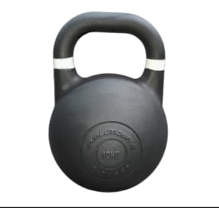 Kettlebell Pintado Preto Evolution