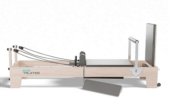 Aparelho de Pilates Reformer White Maple - Evo Pilates