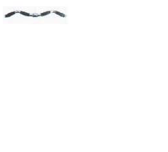 Puxador W Pequeno Cromado, Com Giro, Pegadas Emborrachadas