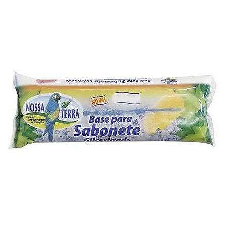 Base Sabonete Glicerinado Branca 1kg Nossa Terra