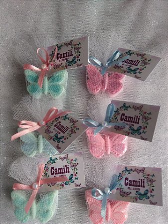 sabonete borboleta lembrancinha mhz