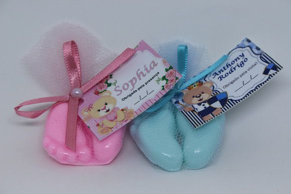 pezinhos sabonete para lembrancinhas mhz