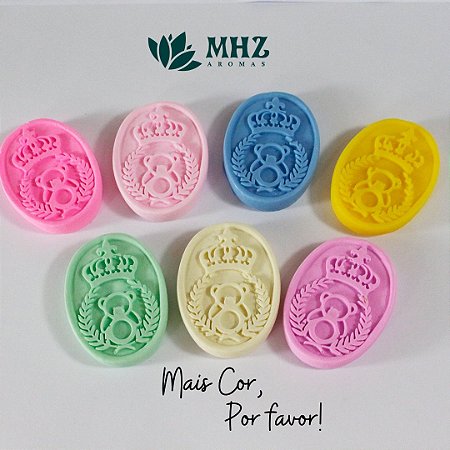 sabonete infantil ursinho relevo 40g mhz aromas