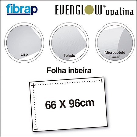 Evenglow Opalina Diamond, Folha Inteira 66x96.