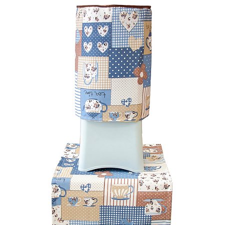 Capa P/ Galão de água 20L - Paris Azul