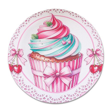 CAPA P/ SOUSPLAT - MESA POSTA -CAPA AVULSA -COLEÇÃO CUPCAKE