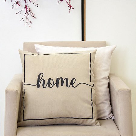 Kit 02 Capas Para Almofadas Decorativas - Suede Home