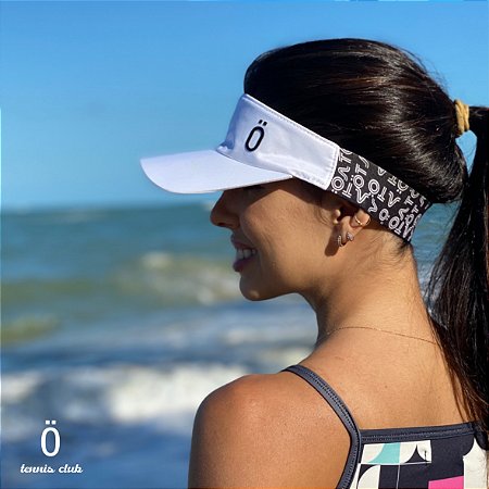 VISEIRA ESPORTIVA ÖTA _ BRANCA COM PRETO
