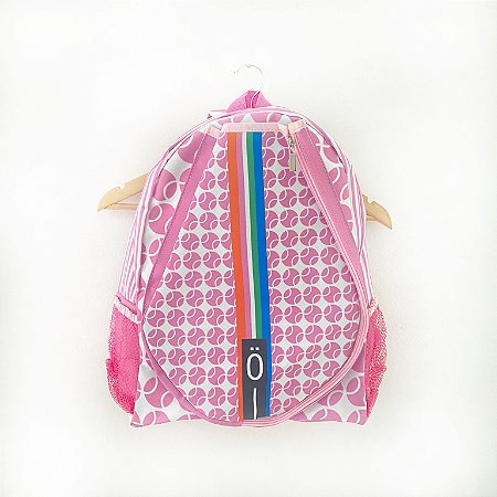 raqueteira mochila de tennis e beach tennis ÖTA _ ROSE BALL