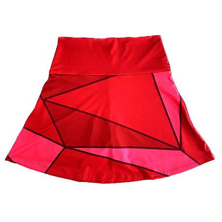 saia de TENNIS |RADU| .  estampa QUARTZO ROSA . ÖTA TENNIS CLUB