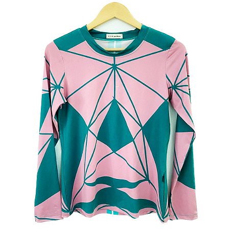 BLUSA DE PROTEÇÃO - estampa QUARTZO VERDE . ÖTA TENNIS CLUB