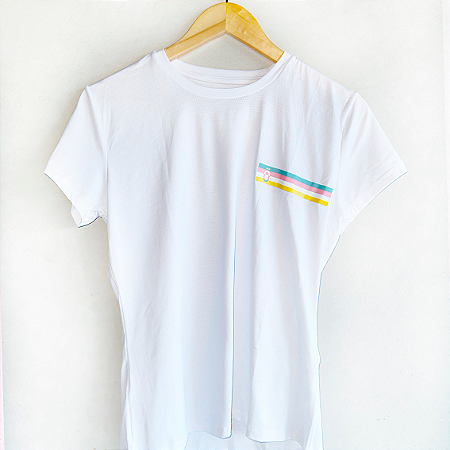 CAMISETA MASCULINA DJOKO - MINIMALISTA ÖTA - WHITE PARADISE . ÖTA TENNIS CLUB