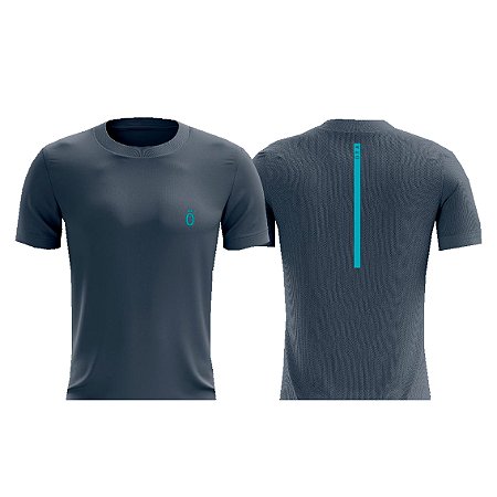 CAMISETA MASCULINA DJOKO - MINIMALISTA ÖTA - CINZA. ÖTA TENNIS CLUB