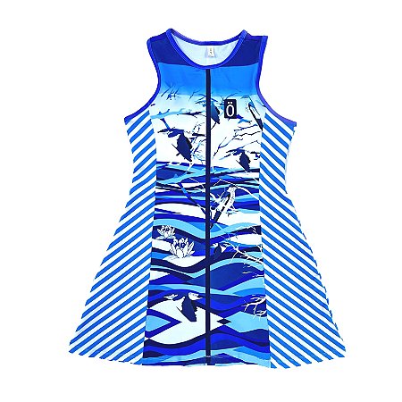 vestido SAKKARI . ANDORINHA-DO-RIO. LIKE A BIRD. ÖTA TENNIS CLUB