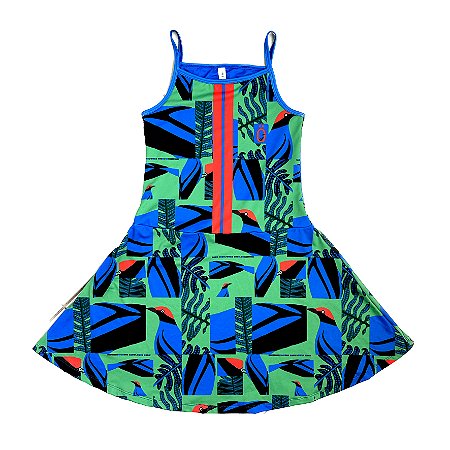 vestido  de TENNIS E BEACH TENNIS | SERENA| .  estampa TANGARÁ-DANÇARINO . OTA TENNIS CLUB