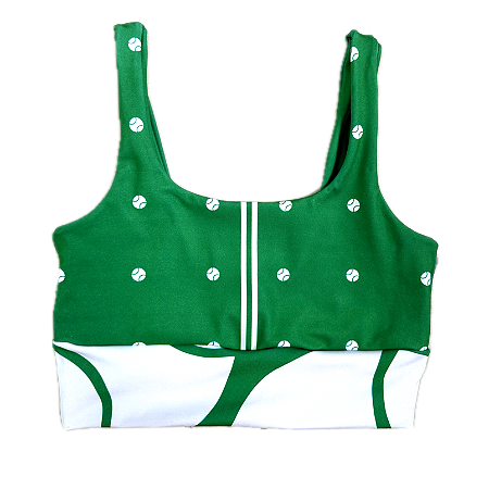 top de TENNIS |SAKKARI . estampa PARADISE GREEN . ÖTA TENNIS CLUB