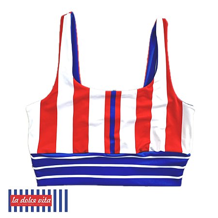 top de TENNIS |SAKKARI . estampa MAR TIRRENO . LA DOLCE VITA . ÖTA TENNIS CLUB