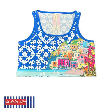 CROPPED MODELO SABALENKA _ RENDA ITALIANA . TIRRENO. ÖTA TENNIS CLUB