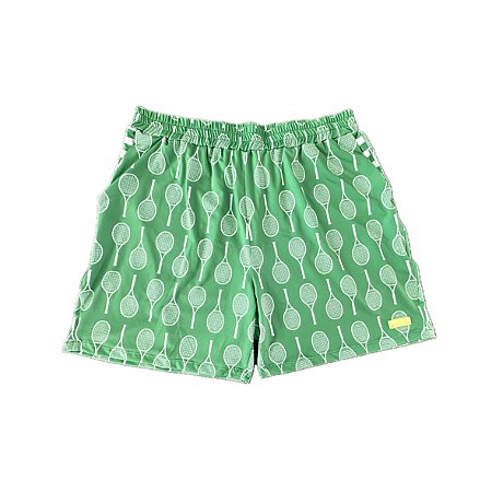bermuda de TENNIS E BEACH TENNIS: modelo |FEDERER| . RACKET TENNIS verde