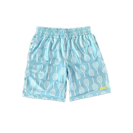 bermuda de TENNIS E BEACH TENNIS: modelo |FEDERER| . RACKET TENNIS azul napolitano