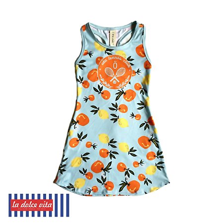 vestido de TENNIS e B.T | nadador OSAKA . CÍTRICOS NAPOLITANOS . LA DOLCE VITA . ÖTA TENNIS CLUB